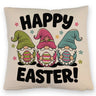 Drei Wichtel mit Ostereiern Kissen - Happy Easter