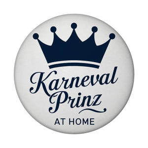 KARNEVAL PRINZ Magnet mit blauer Krone