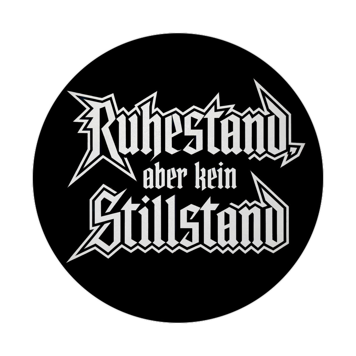 Ruhestand, aber kein Stillstand Magnet im Rockband Stil