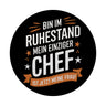 RUHESTAND MEIN EINZIGER CHEF IST JETZT MEINE FRAU! Magnet