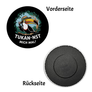 Tukan-nst mich mal Magnet mit Tukan im Dschungel