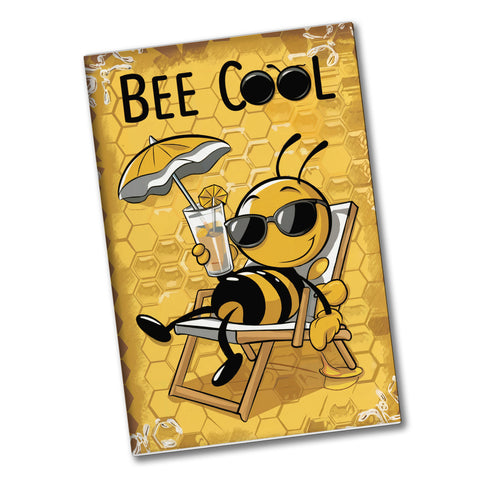 Bee Cool - Cartoon Biene Souvenir Magnet für Bienen-Liebhaber