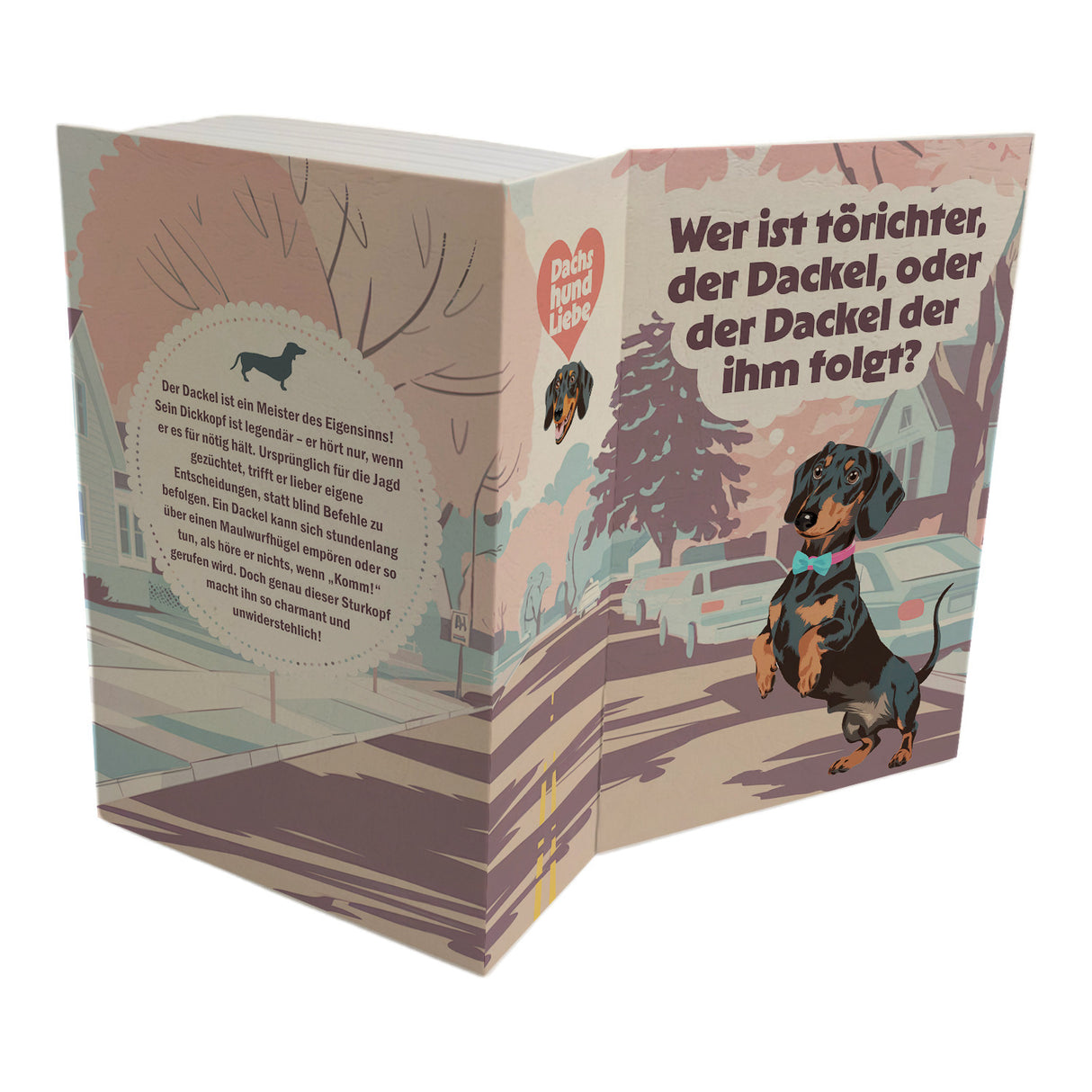 Dachshundliebe Booksafe