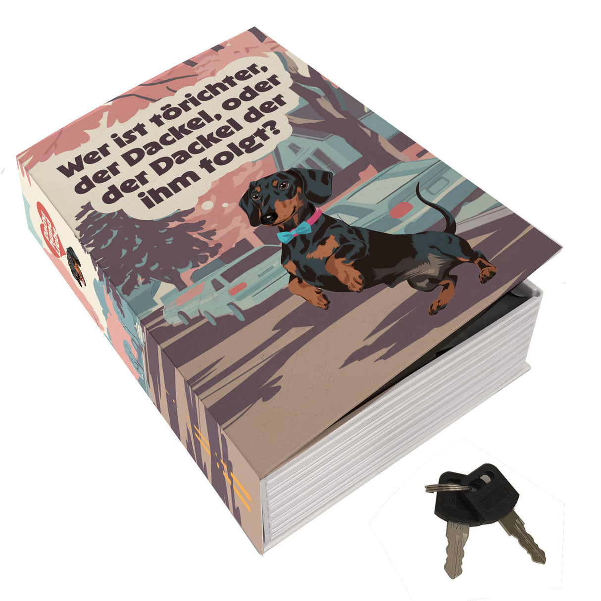 Dachshundliebe Booksafe