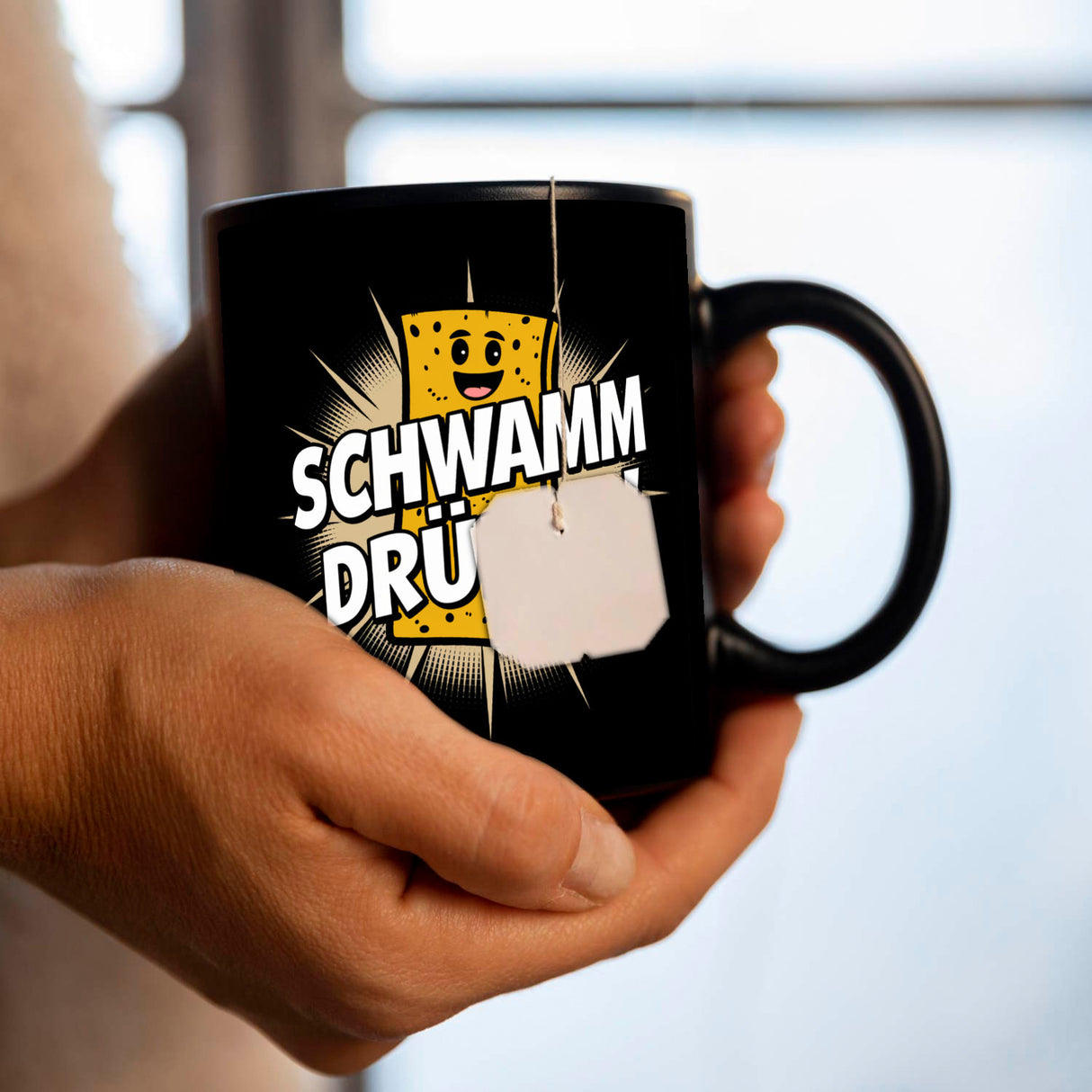 Schwamm drüber! Tasse für Humor-Fans