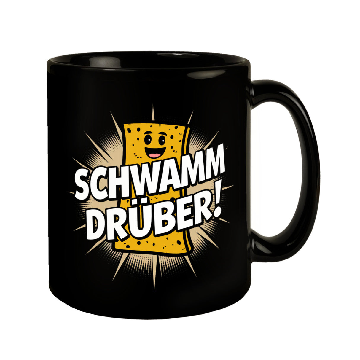 Schwamm drüber! Tasse für Humor-Fans