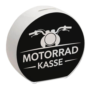 Motorrad Kasse Spardose für Biker Fans