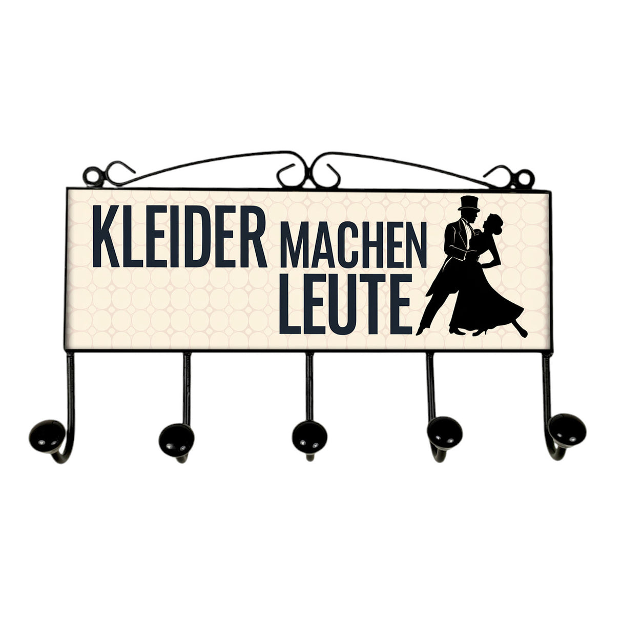 Kleider Machen Leute Kleiderhaken Leiste mit 3 Haken Vintage Dekoration