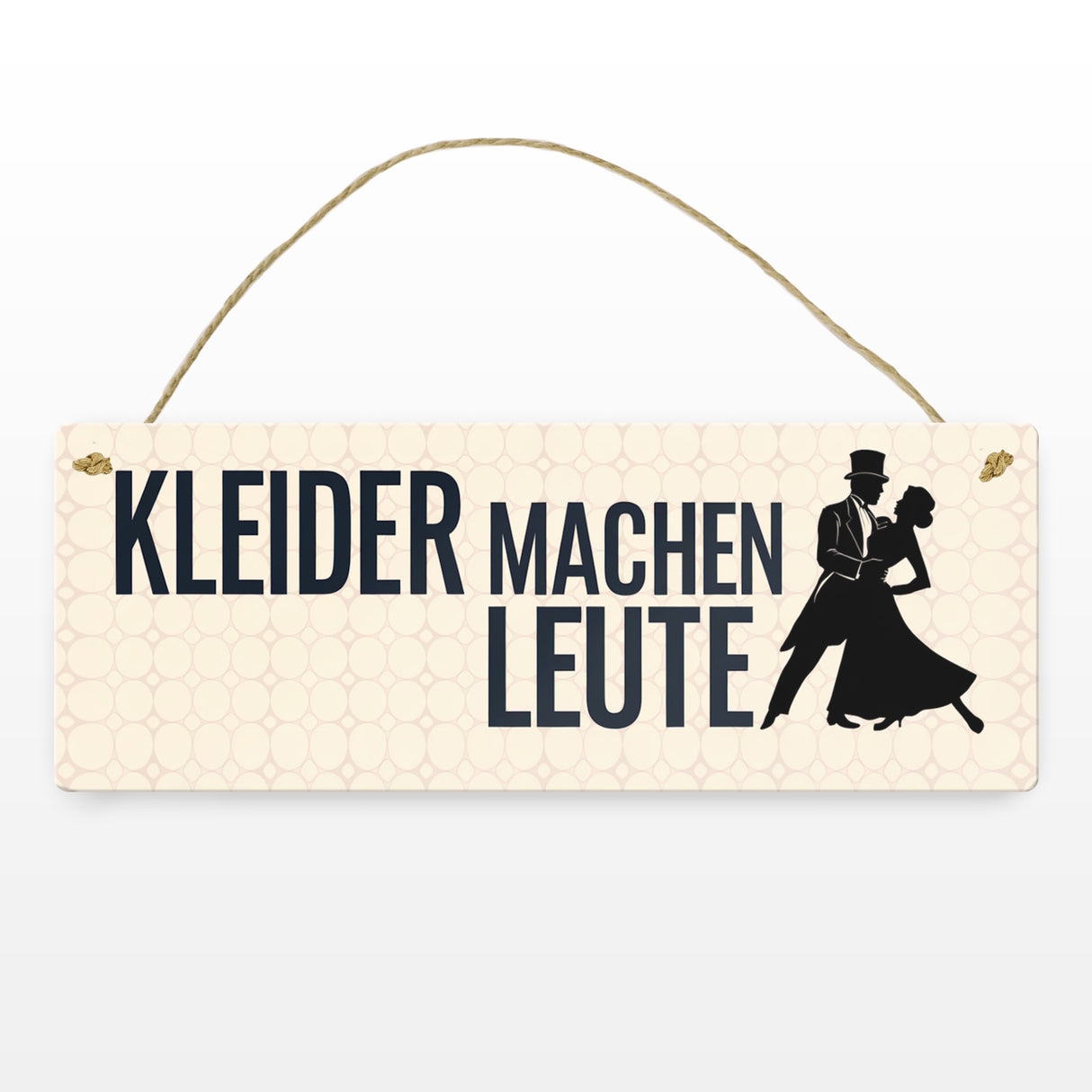 Kleider Machen Leute Metallschild Vintage Dekoration