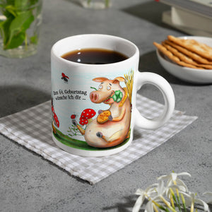 Viel Glück zum 64. Geburtstag Kaffeebecher