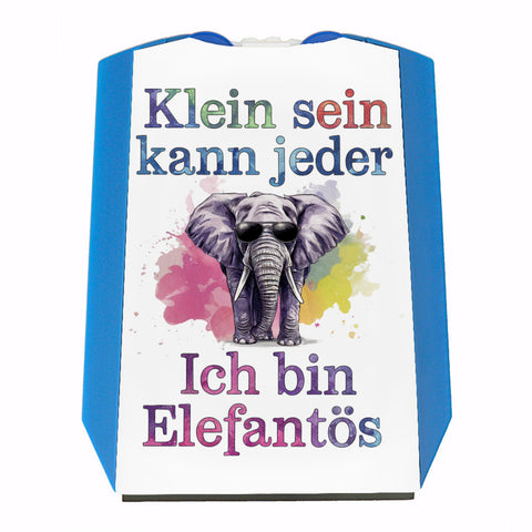 Elefant mit Sonnenbrille Parkscheibe - Ich bin elefantös