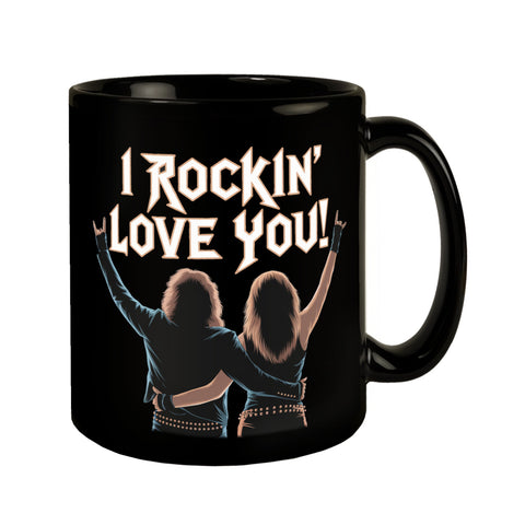 Rocker I rockin' love you Tasse für Rock-Fans