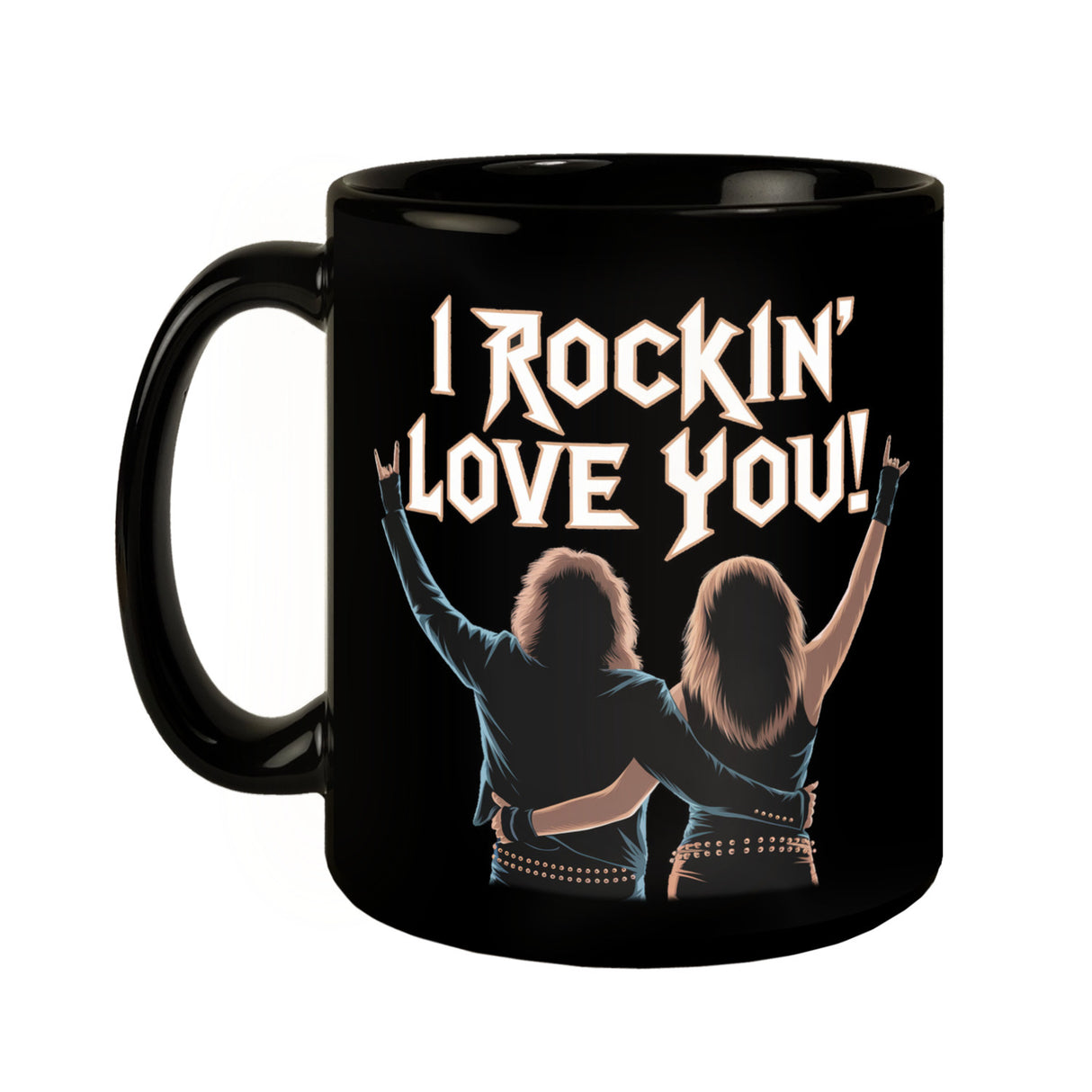 Rocker I rockin' love you Tasse für Rock-Fans