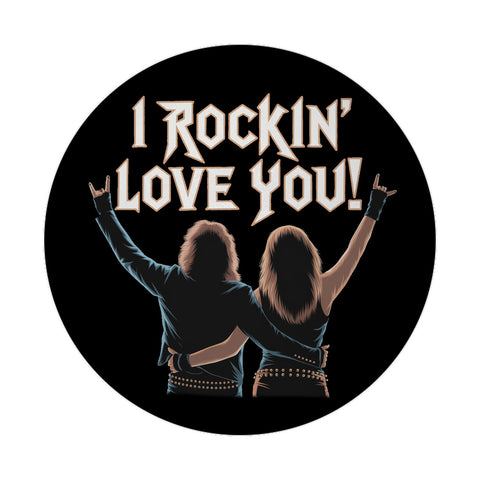 Rocker I rockin' love you Magnet für Rock-Fans