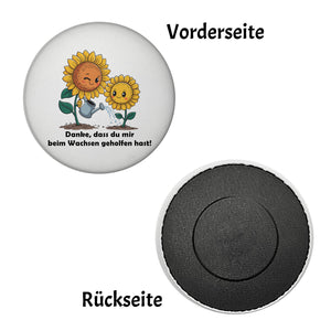 Danke - Sonnenblumen Magnet