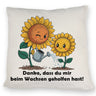 Danke - Sonnenblumen Kissen