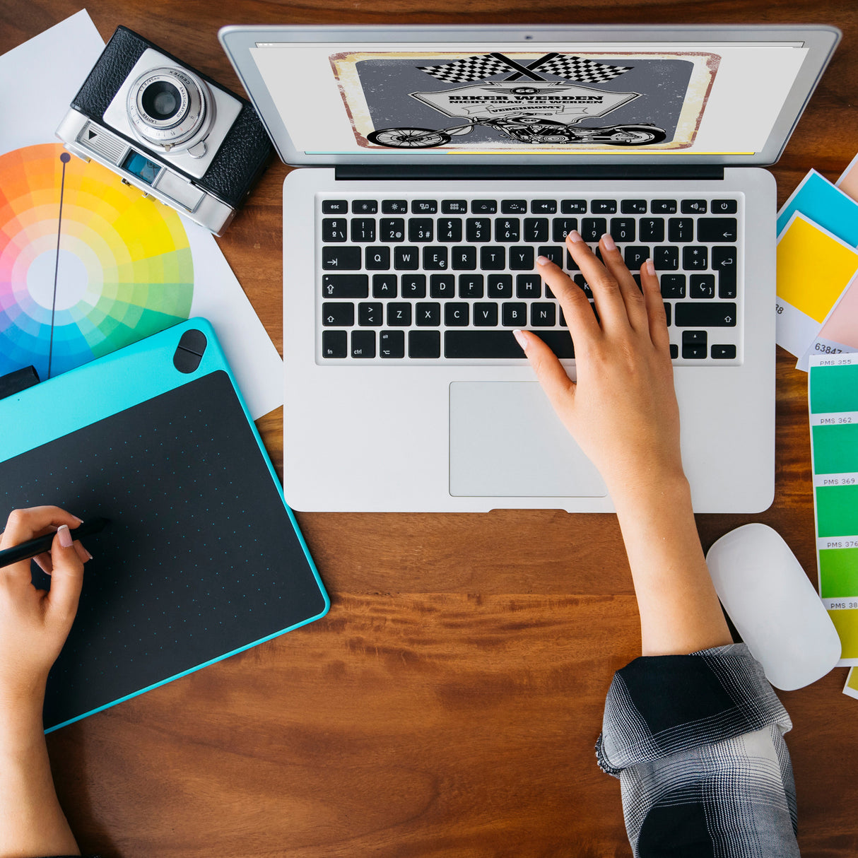 Motorradfahrer und Biker Kaffeebecher bzw. Tasse zum 66. Geburtstag als Geschenk