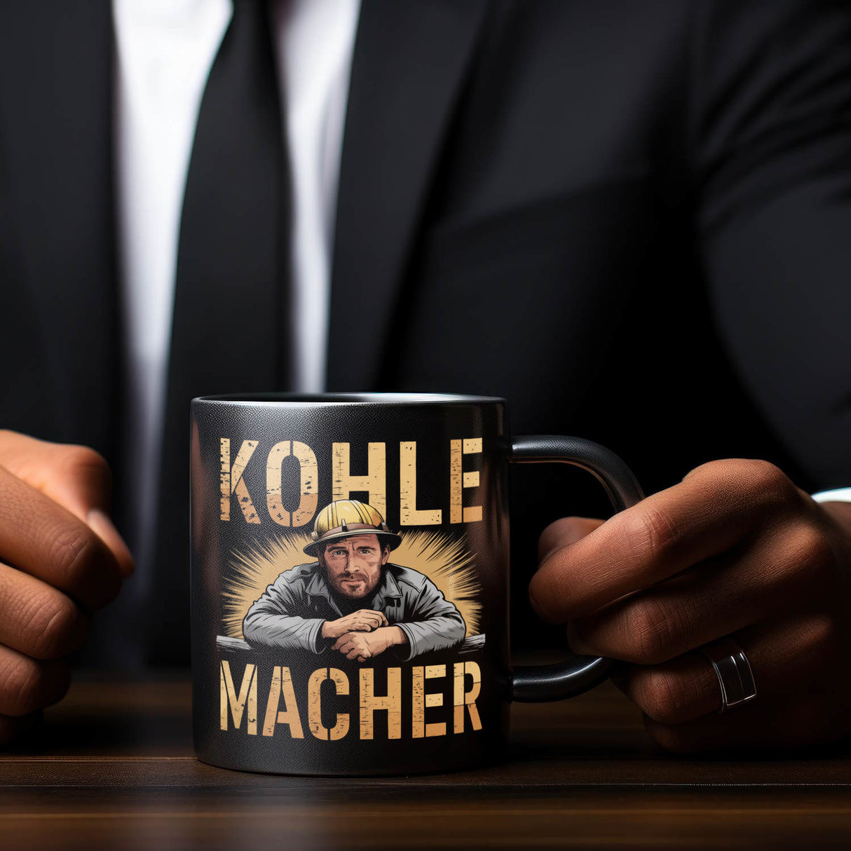 Kohlearbeiter - Kohlemacher Tasse für Nostalgie-Fans