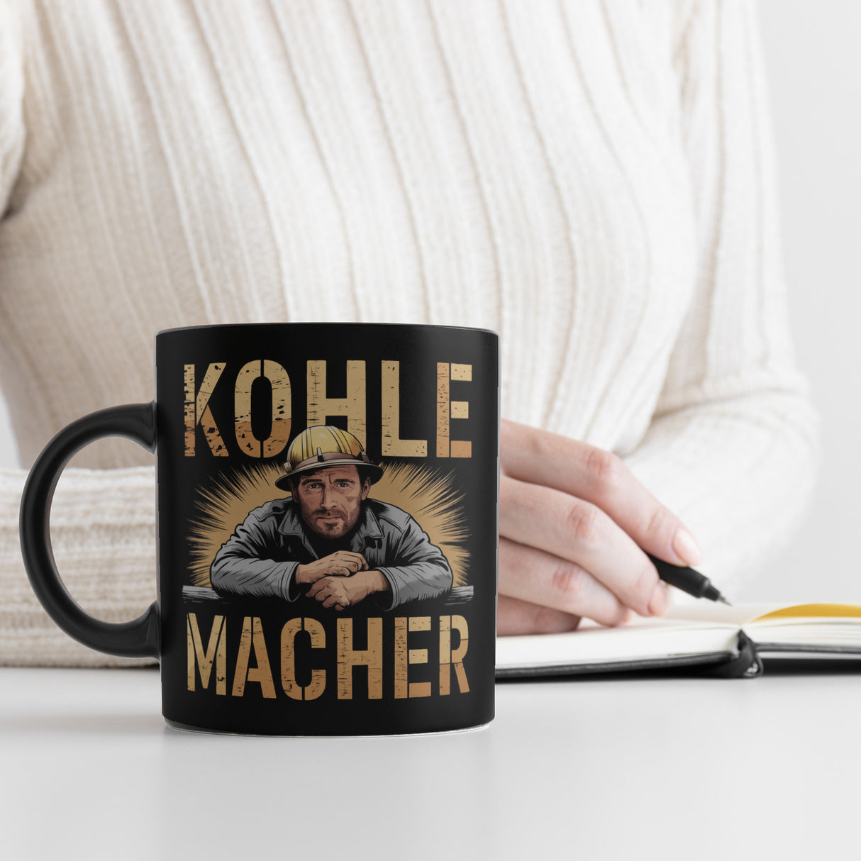 Kohlearbeiter - Kohlemacher Tasse für Nostalgie-Fans