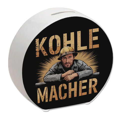 Kohlearbeiter - Kohlemacher Spardose für Nostalgie-Fans