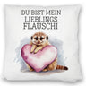 Erdmännchen Lieblings Flauschi Kissen