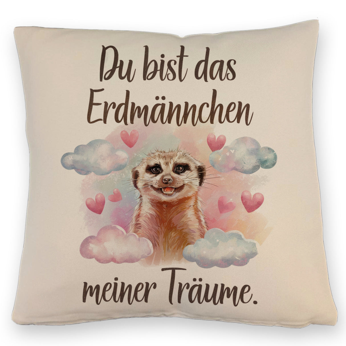 Erdmännchen meiner Träume Kissen