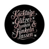 Kacktage in Glitzer tunken Magnet