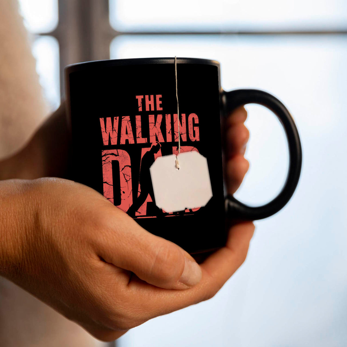 The Walking Dad Tasse mit Spruch für Väter