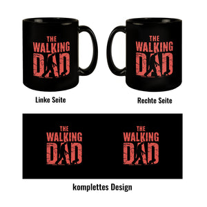 The Walking Dad Tasse mit Spruch für Väter