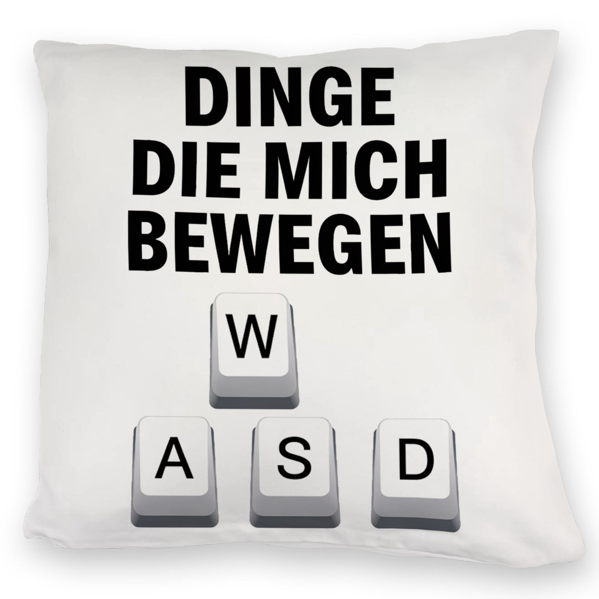 WASD Gamer Kissen - Dinge die mich bewegen