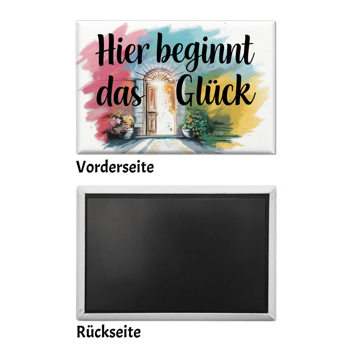 Hier beginnt Glück Souvenir Souvenir Magnet