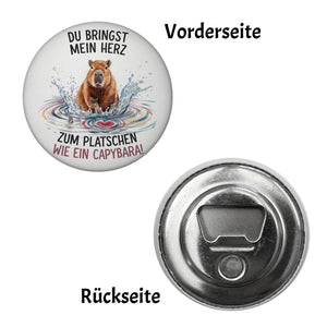 Bringst mein Herz zum Platschen wie ein Capybara! Magnet