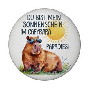 Capybara mit Sonnenbrille Magnet - Mein Sonnenschein