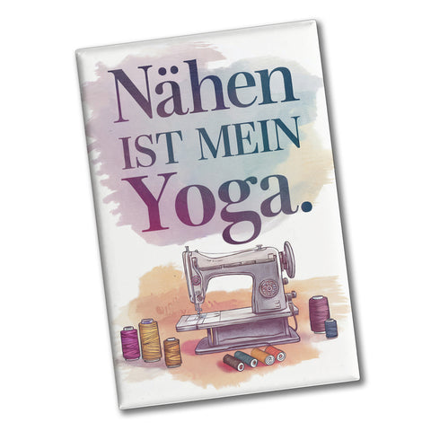 Nähen ist mein Yoga Souvenir Souvenir Magnet