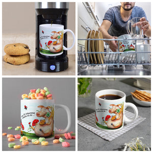Viel Glück zum 69. Geburtstag Kaffeebecher