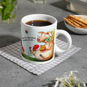 Viel Glück zum 69. Geburtstag Kaffeebecher