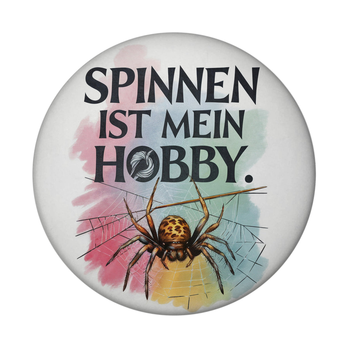 Spinnen ist mein Hobby Magnet