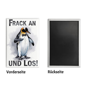 Pinguin im Frack Souvenir Souvenir Magnet - Frack an und los