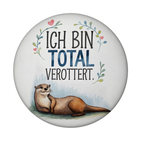 Niedlicher Otter - Total verottert Magnet