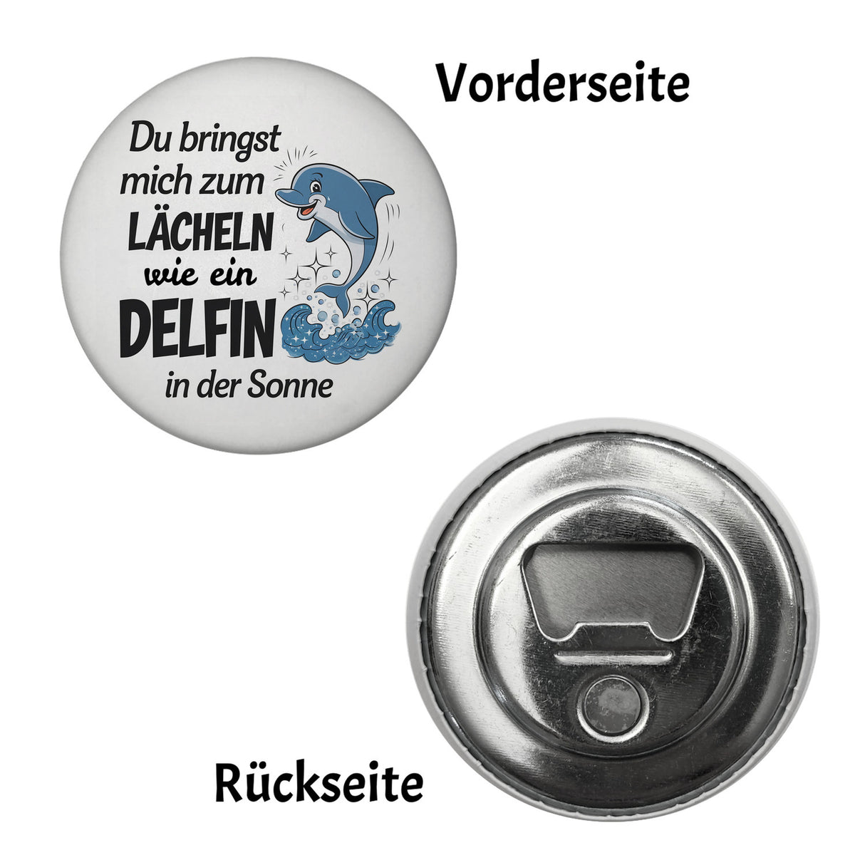 Delfin Liebe Magnet