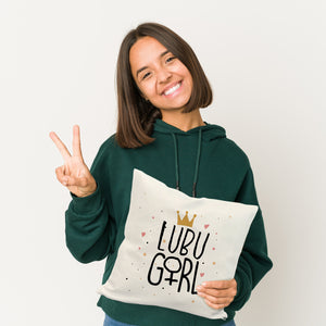 Ludwigsburg Kissen mit Spruch LUBU girl