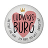 Ludwigsburg Magnet mit Herz und Text