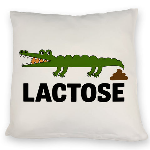 Alligator LACTOSE Kissen für Humorliebhaber