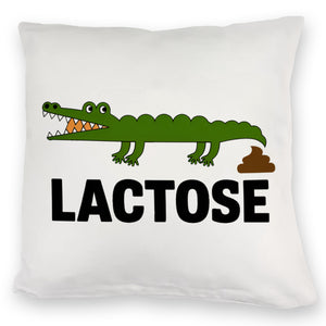 Alligator LACTOSE Kissen für Humorliebhaber