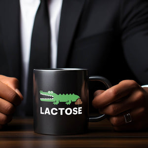 Lactose Alligator Tasse mit Witz