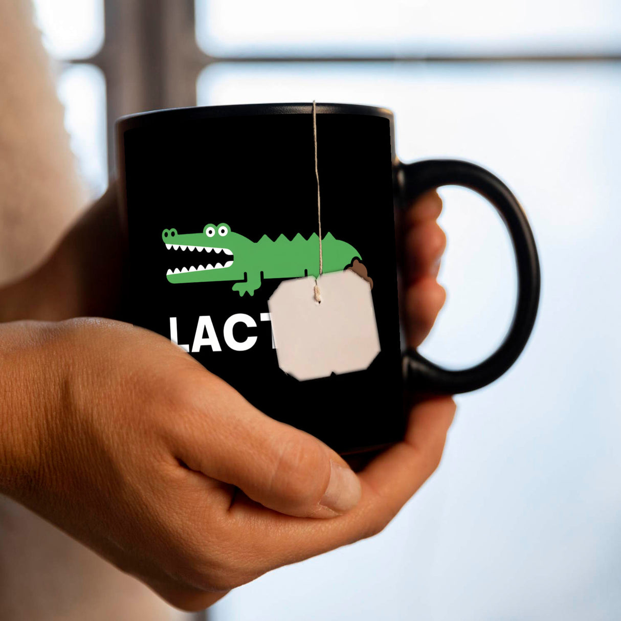 Lactose Alligator Tasse mit Witz