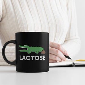 Lactose Alligator Tasse mit Witz