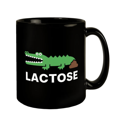 Lactose Alligator Tasse mit Witz