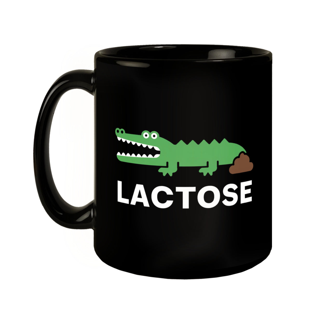 Lactose Alligator Tasse mit Witz