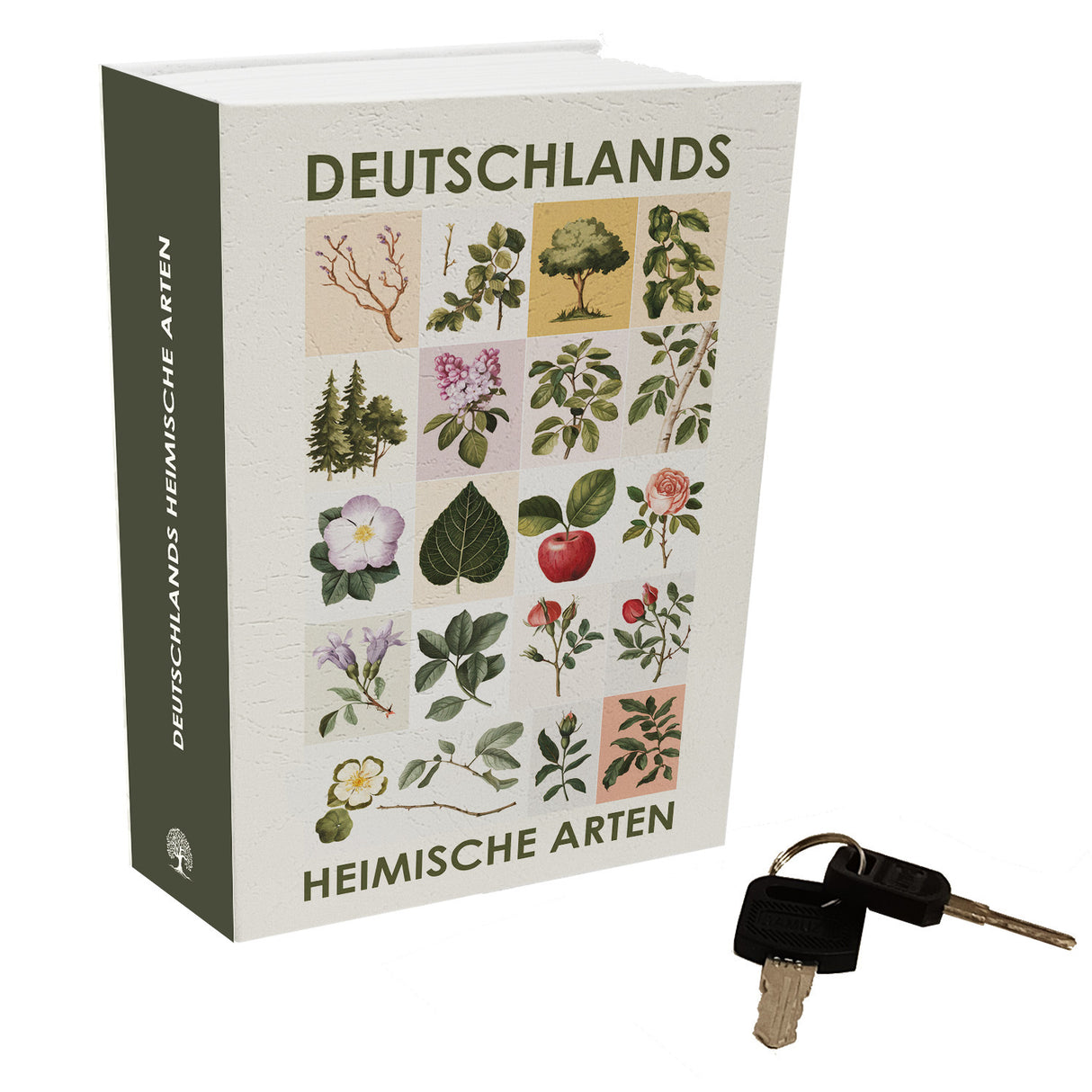 Pflanzenbuch Booksafe - Deutschlands heimische Arten